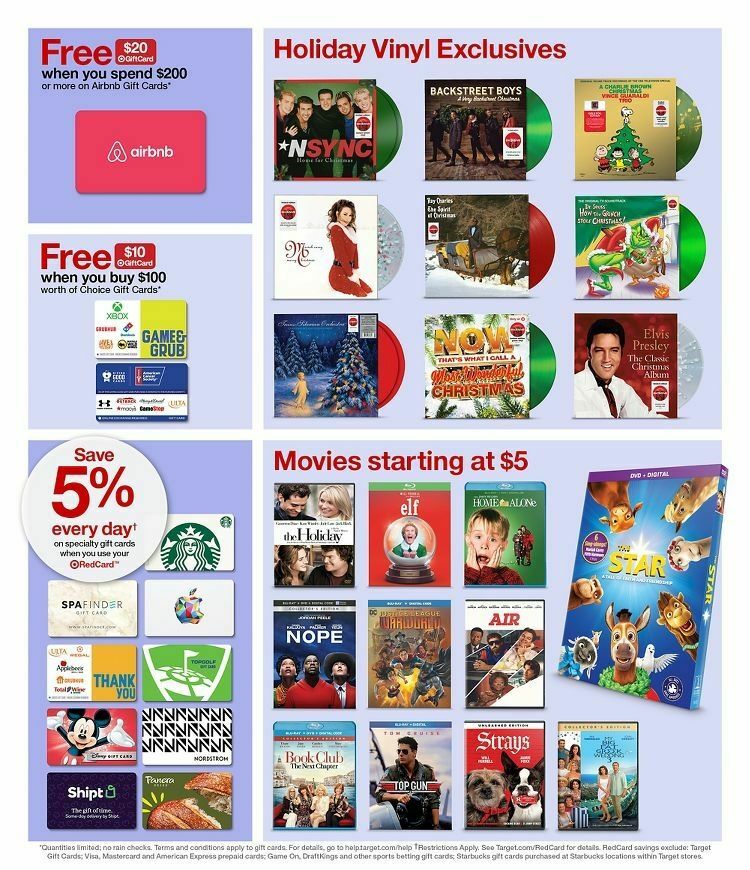 Target Weekly Ad from December 3