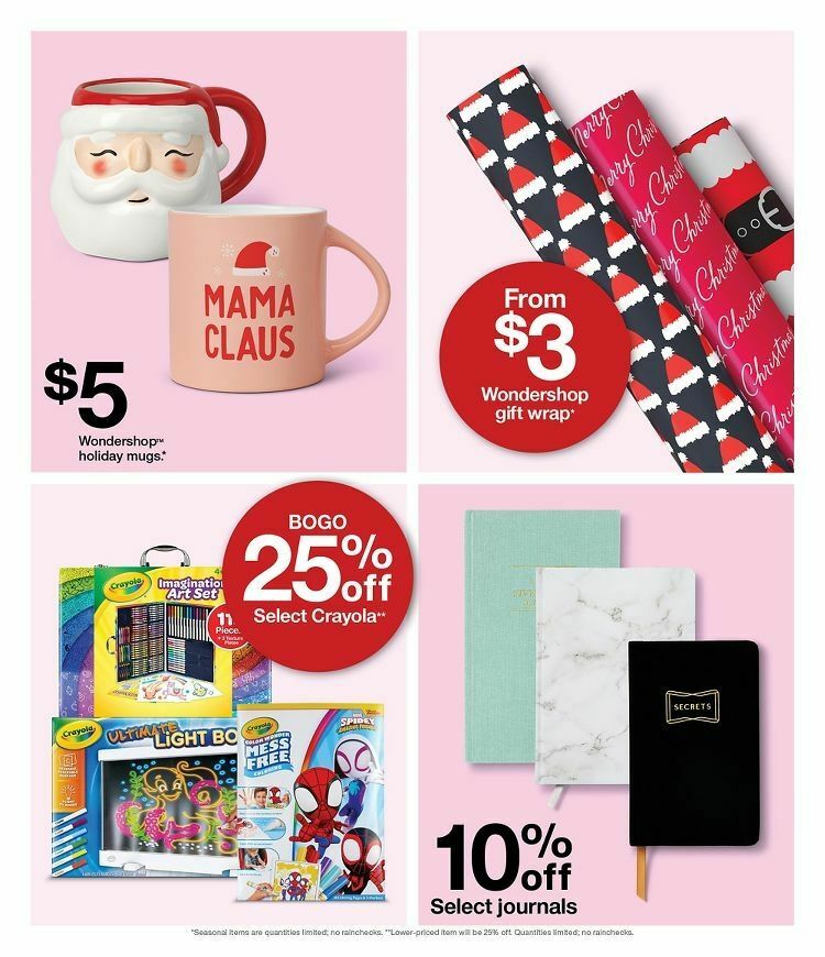 Target Weekly Ad from December 3