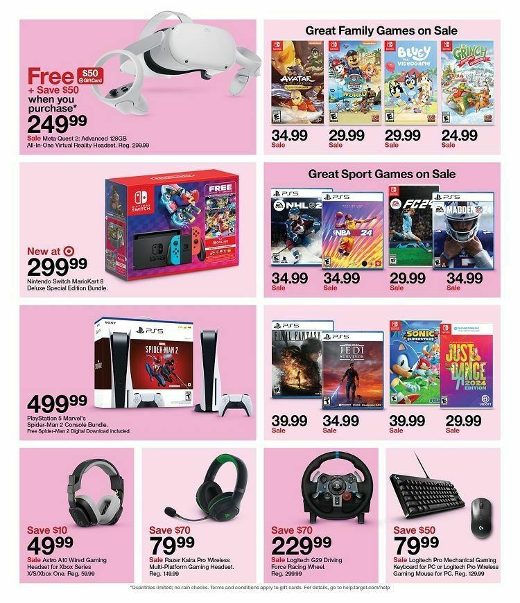 Target Weekly Ad from December 10