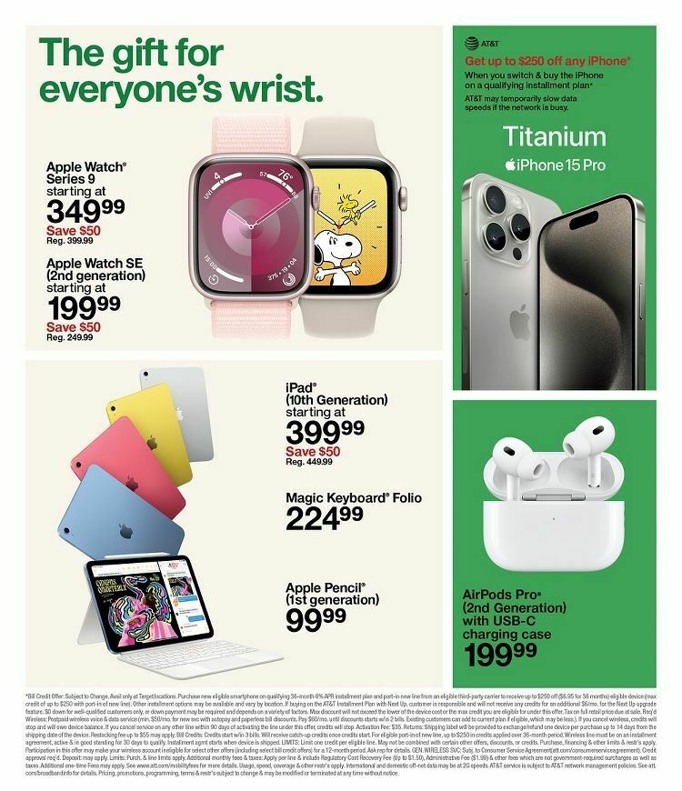 Target Weekly Ad from December 10