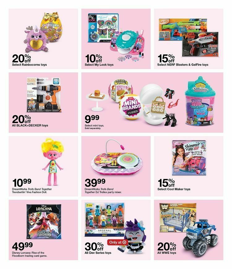 Target Weekly Ad from December 10