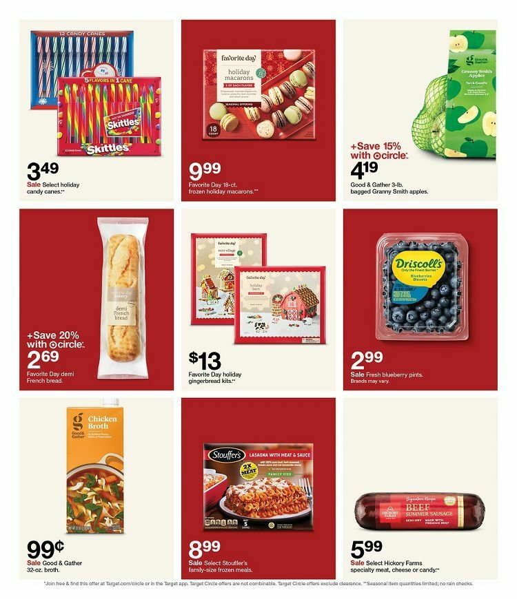 Target Weekly Ad from December 10