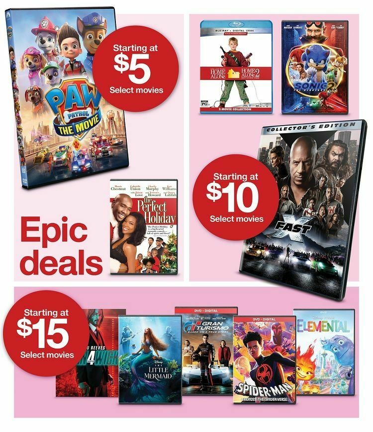 Target Weekly Ad from December 10