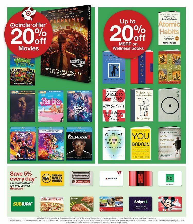 Target Weekly Ad from December 25