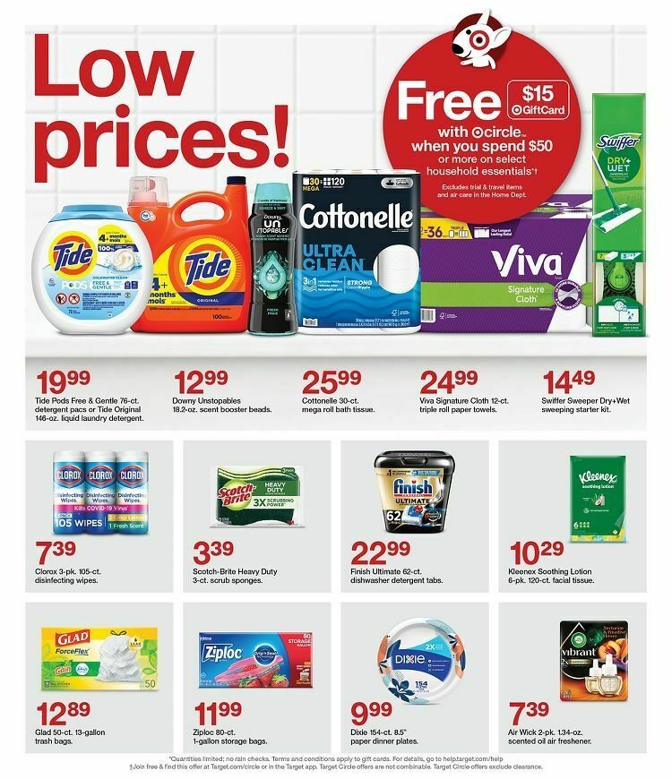 Target Weekly Ad from December 31