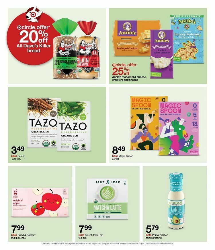 Target Weekly Ad from December 31