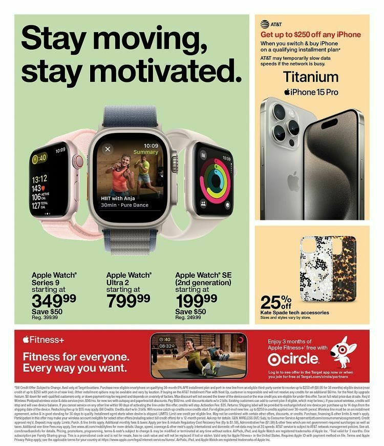 Target Weekly Ad from December 31