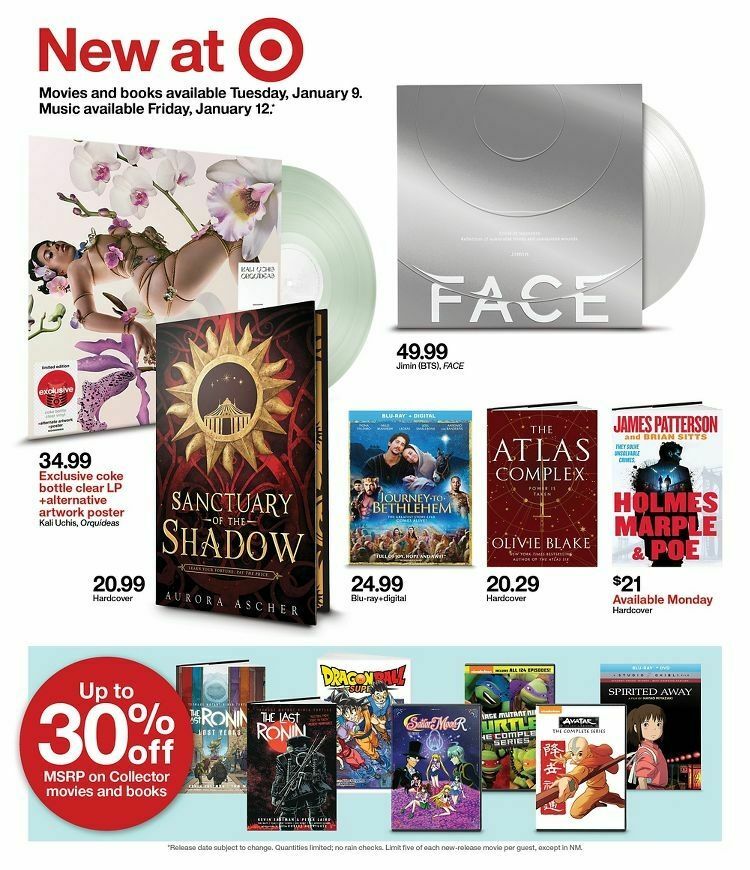 Target Weekly Ad from January 7