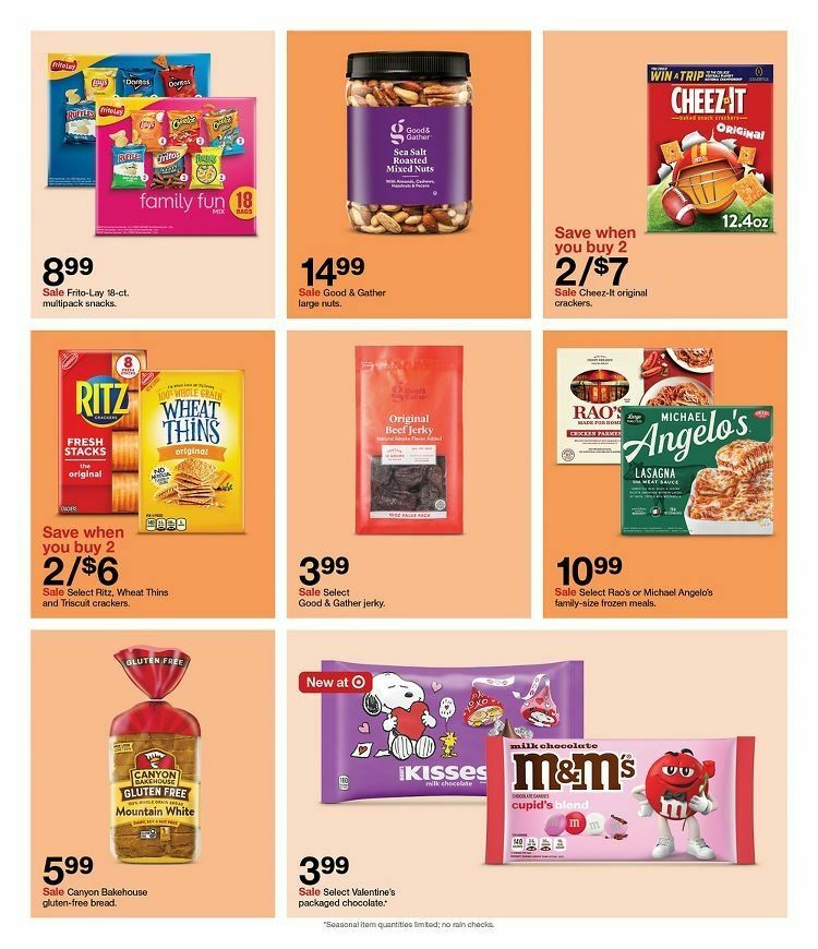 Target Weekly Ad from January 7