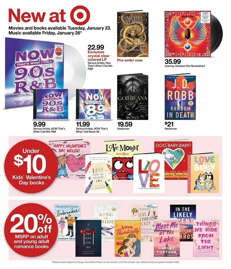 Target Weekly Ad from January 21