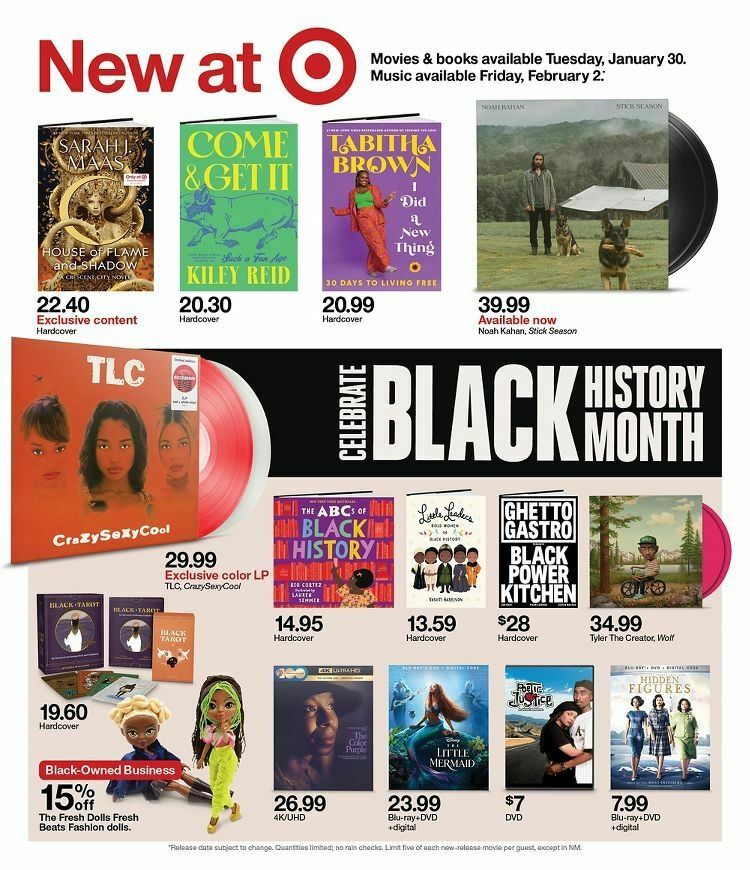 Target Weekly Ad from January 28