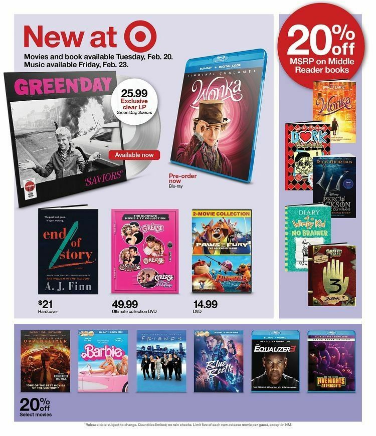 Target Weekly Ad from February 18