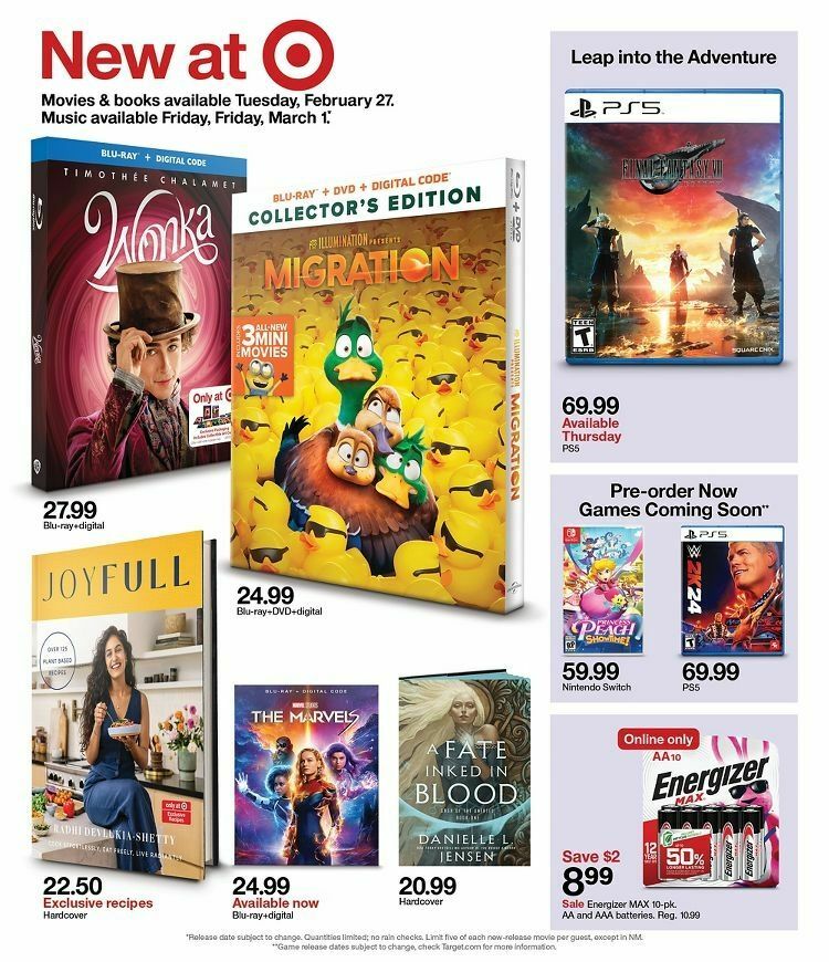 Target Weekly Ad from February 25