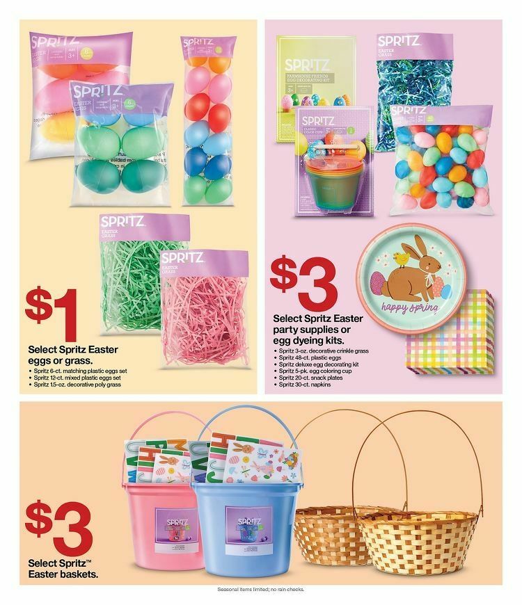 Target Weekly Ad from March 17