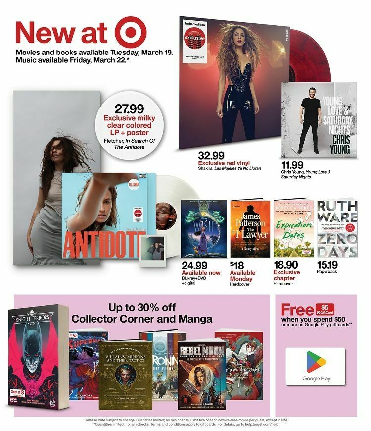 Target Weekly Ad from March 17