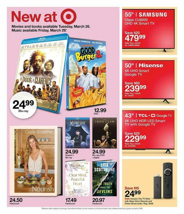 Target Weekly Ad from March 24