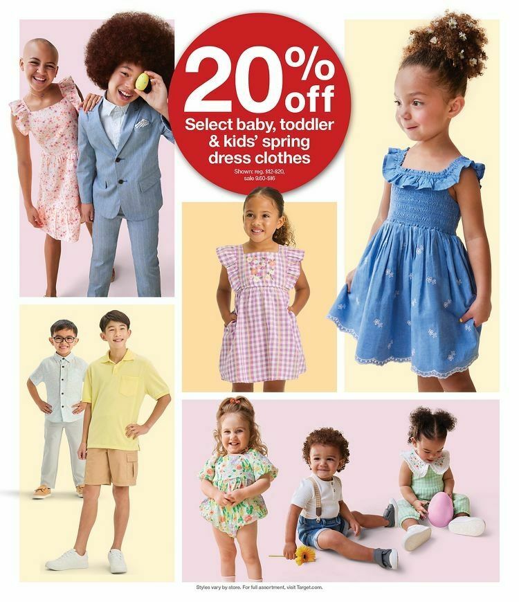 Target Weekly Ad from March 24