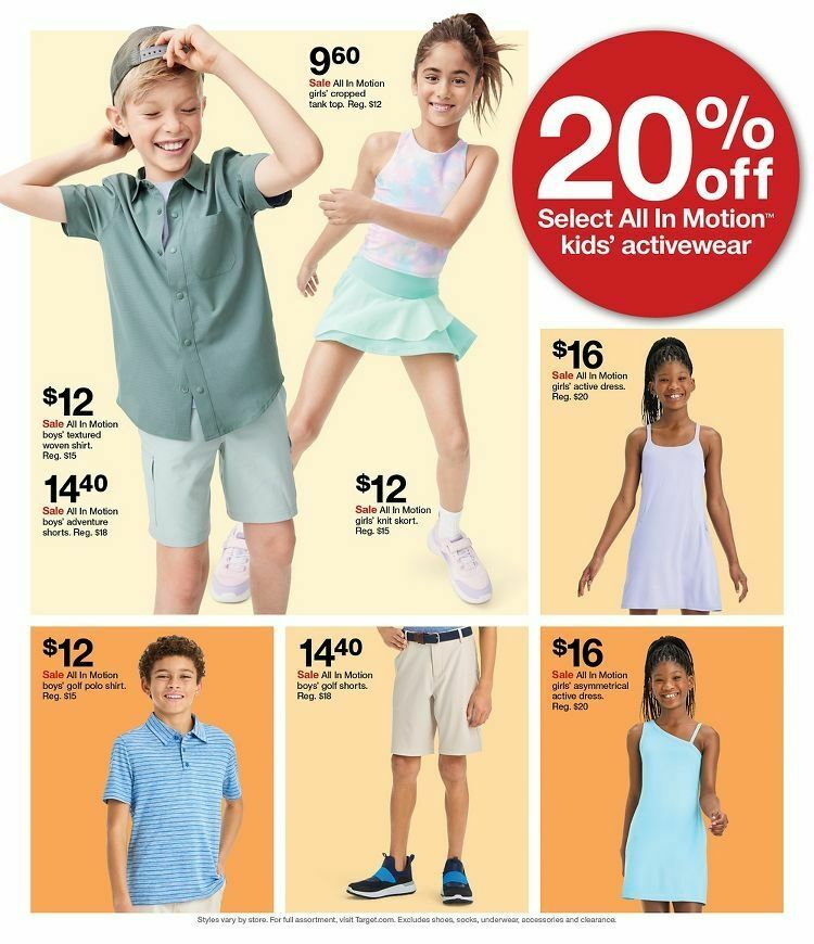 Target Weekly Ad from March 24