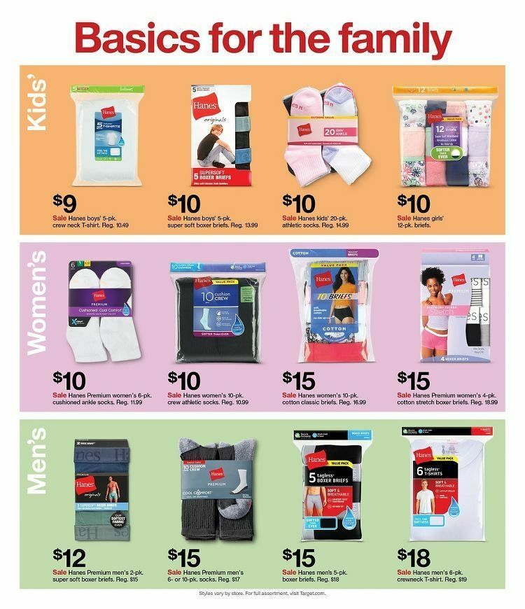 Target Weekly Ad from March 24