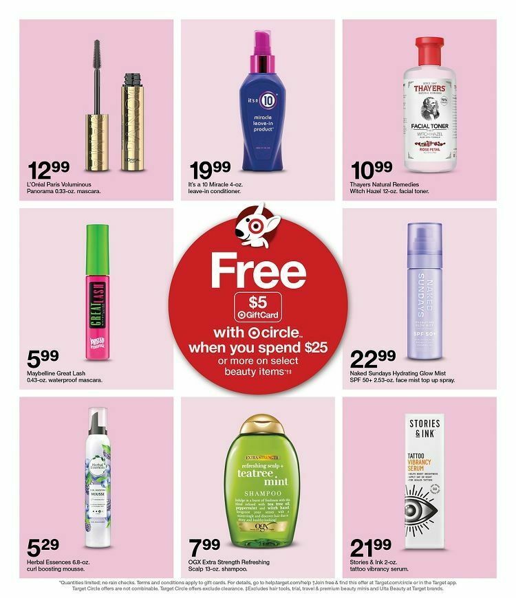 Target Weekly Ad from March 24