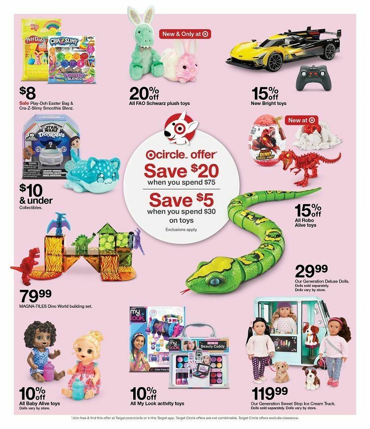 Target Weekly Ad from March 24