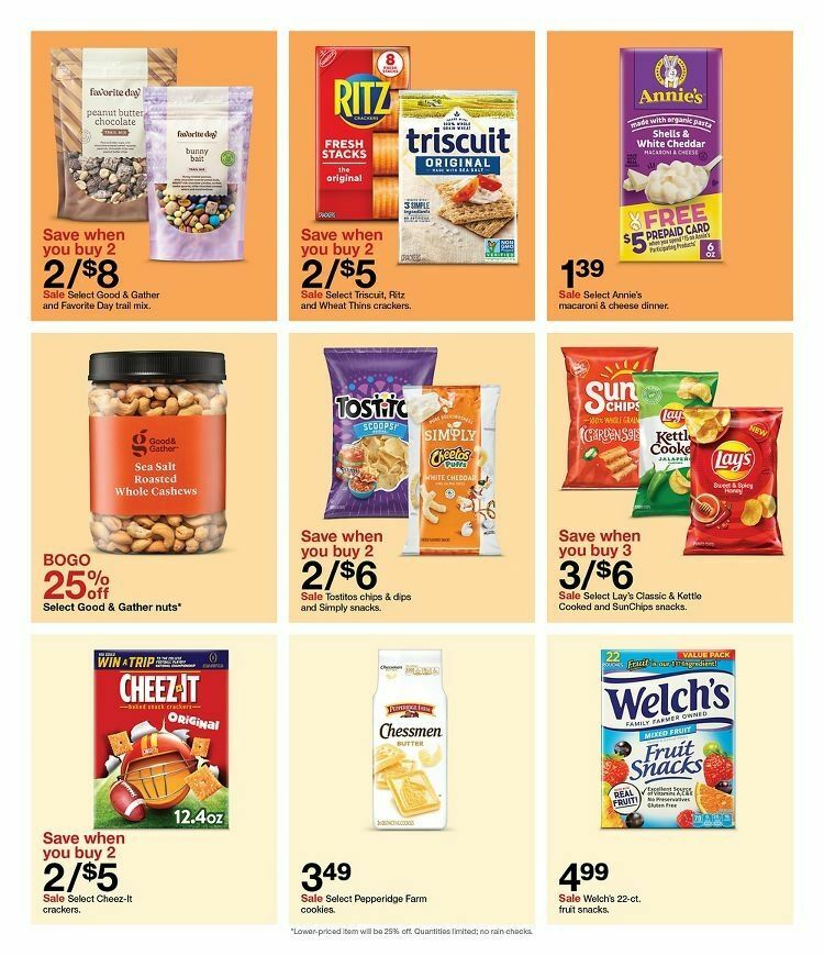 Target Weekly Ad from March 24