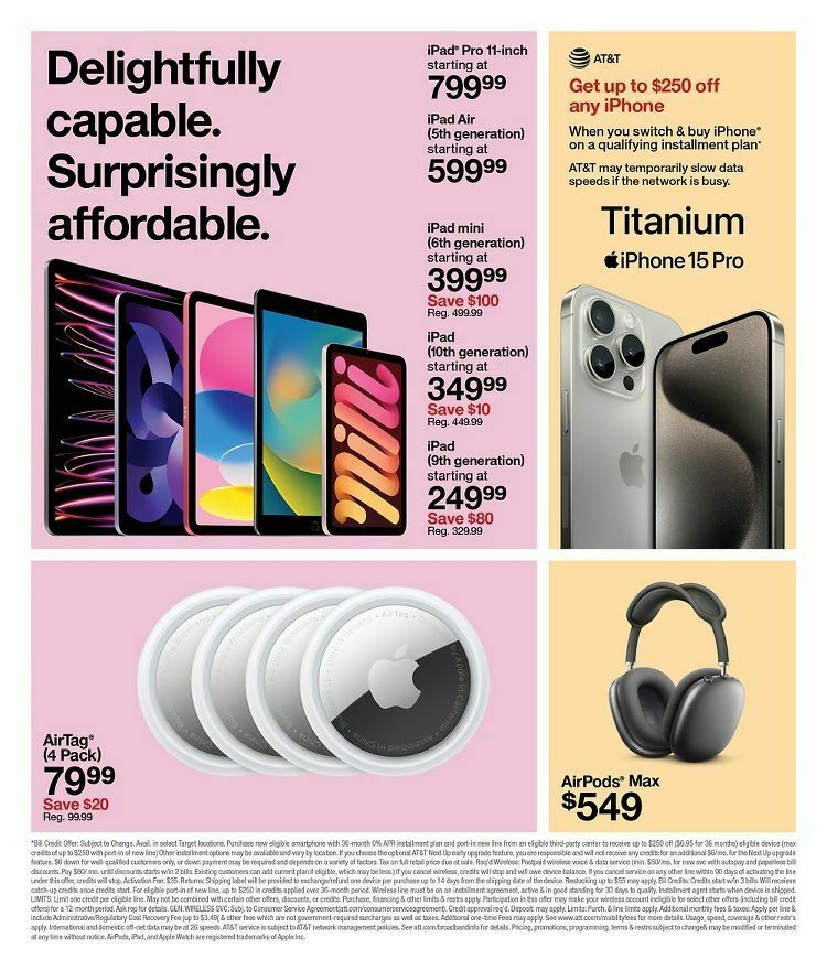 Target Weekly Ad from March 24