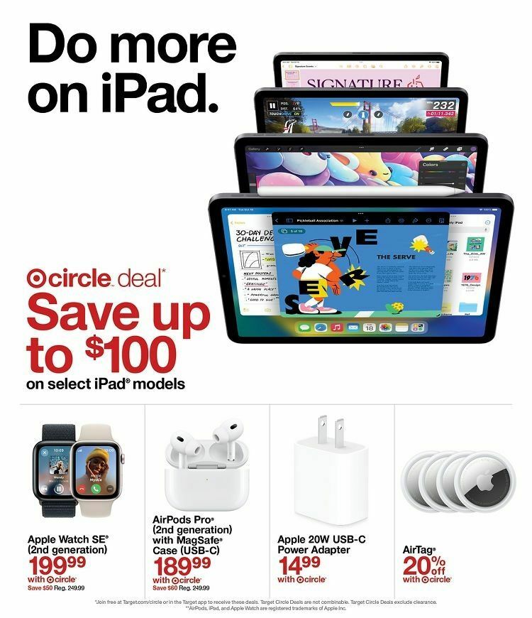 Target Weekly Ad from April 7