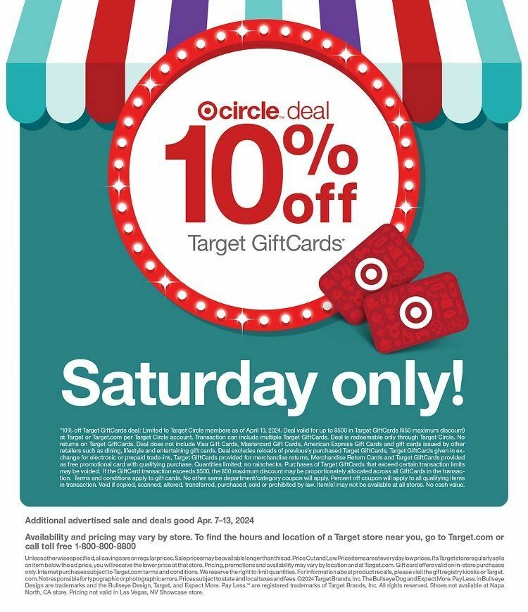 Target Weekly Ad from April 7