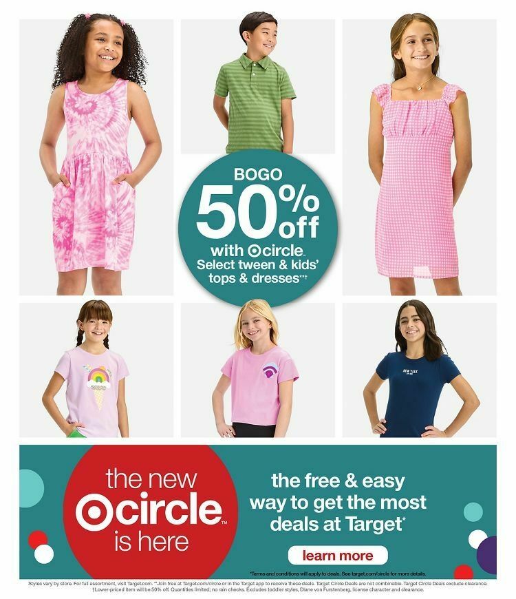 Target Weekly Ad from April 21