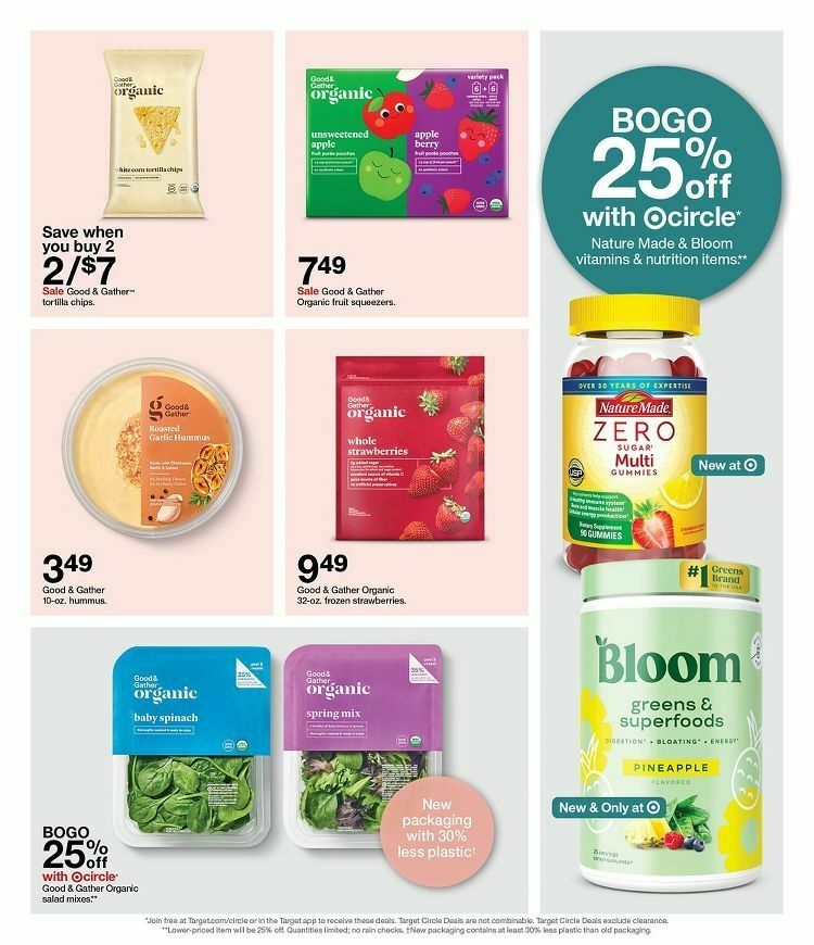 Target Weekly Ad from April 21