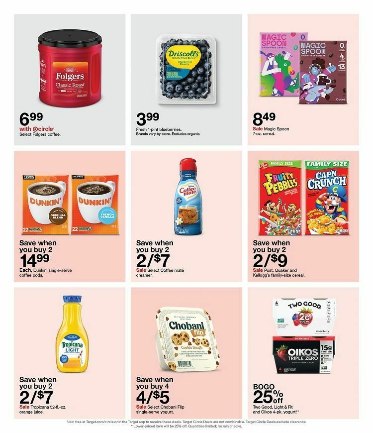 Target Weekly Ad from April 21