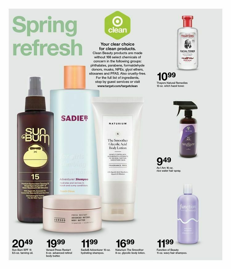 Target Weekly Ad from April 21