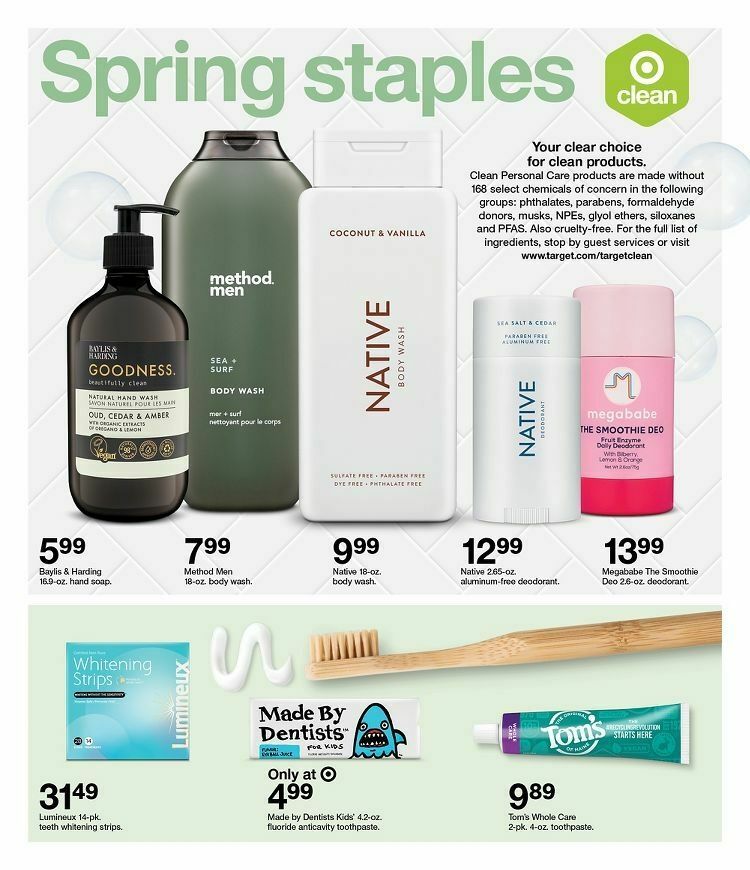 Target Weekly Ad from April 21