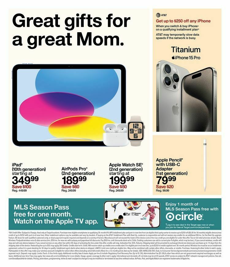 Target Weekly Ad from April 28