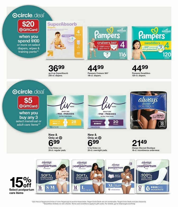 Target Weekly Ad from April 28