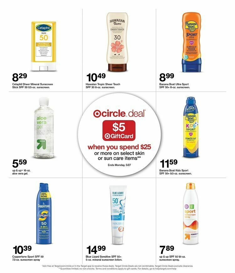 Target Weekly Ad from May 19