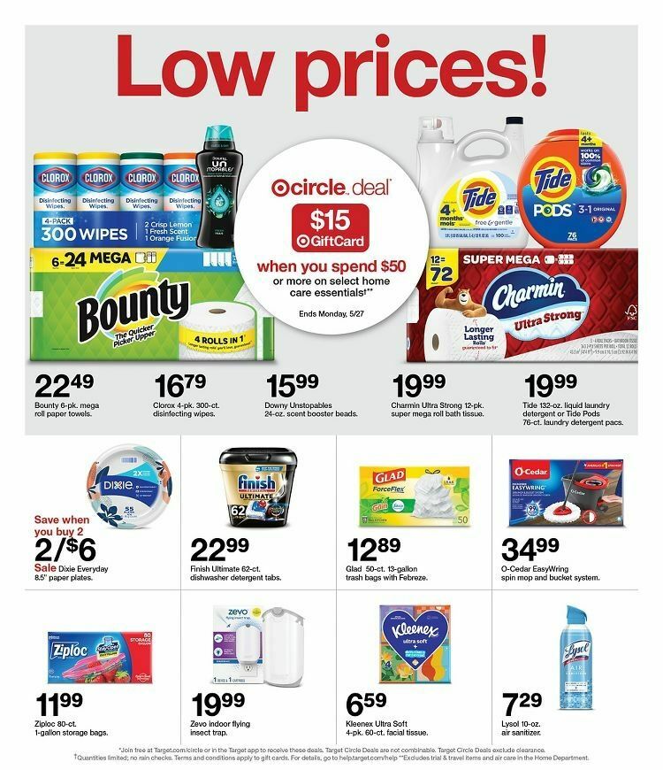 Target Weekly Ad from May 19