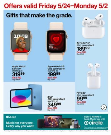 Target Weekly Ad from May 26