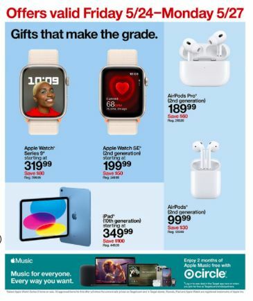 Target Weekly Ad from May 26