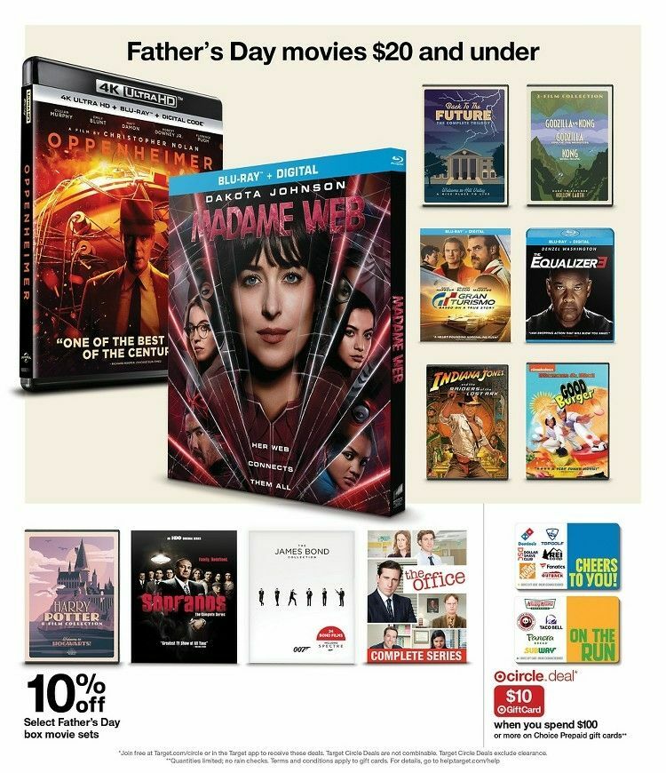 Target Weekly Ad from June 2