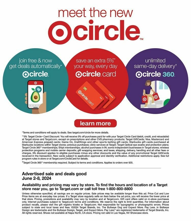 Target Weekly Ad from June 2