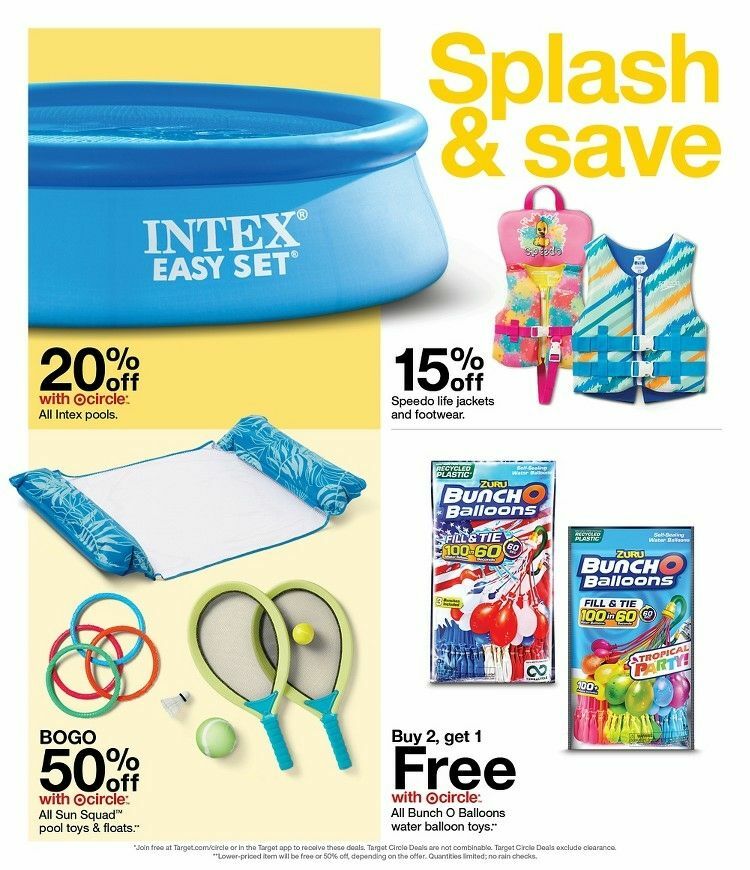 Target Weekly Ad from June 2