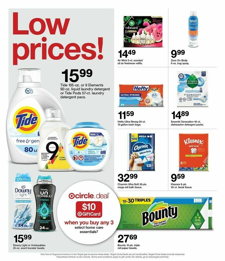 Target Weekly Ad from June 9