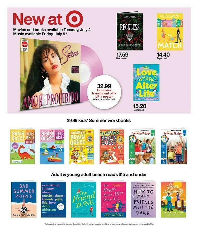 Target Weekly Ad from July 7