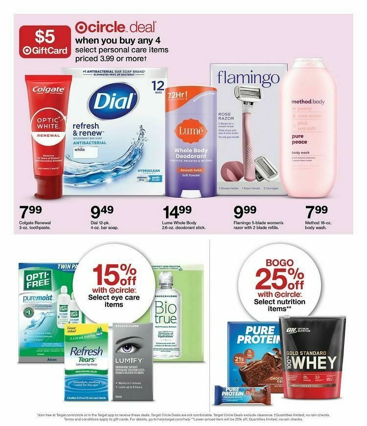 Target Weekly Ad from July 7