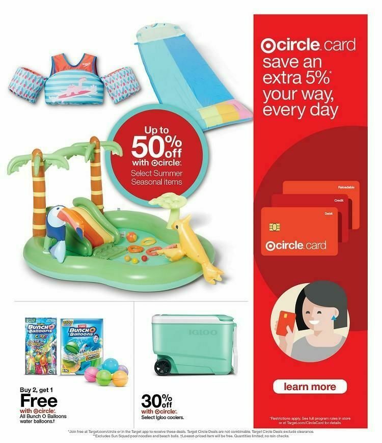 Target Weekly Ad from July 14