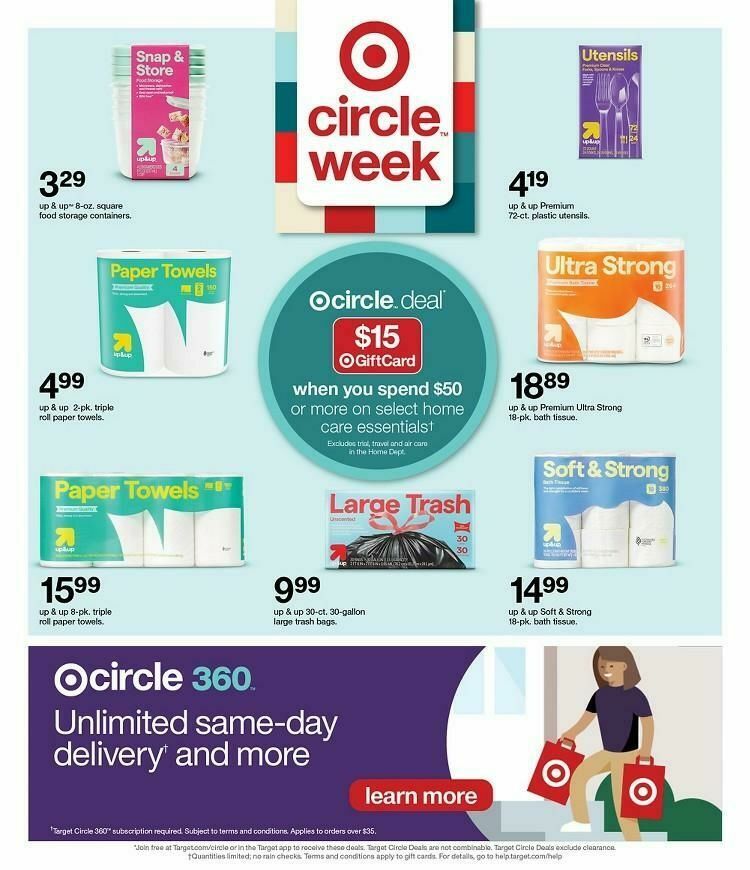 Target Weekly Ad from July 14