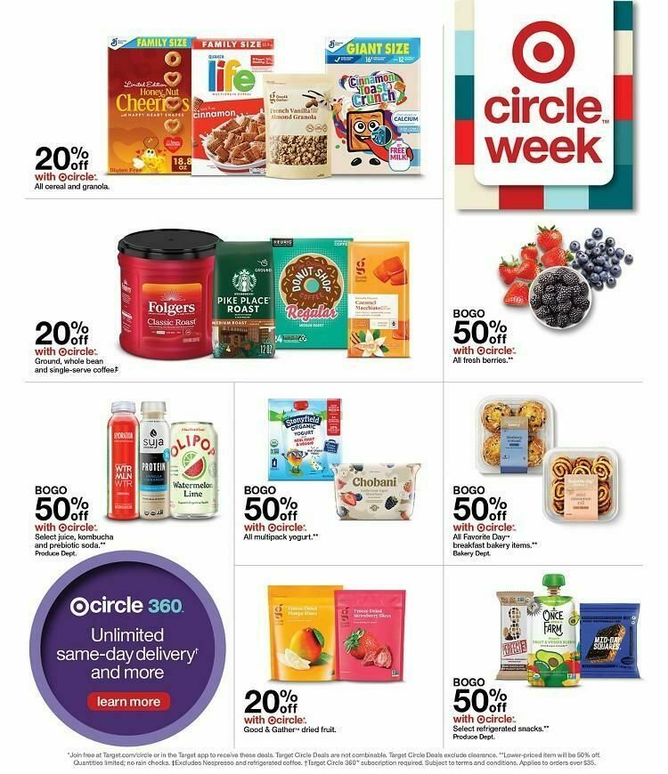 Target Weekly Ad from July 14