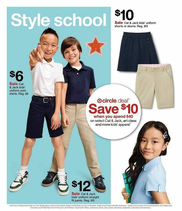 Target Weekly Ad from July 21